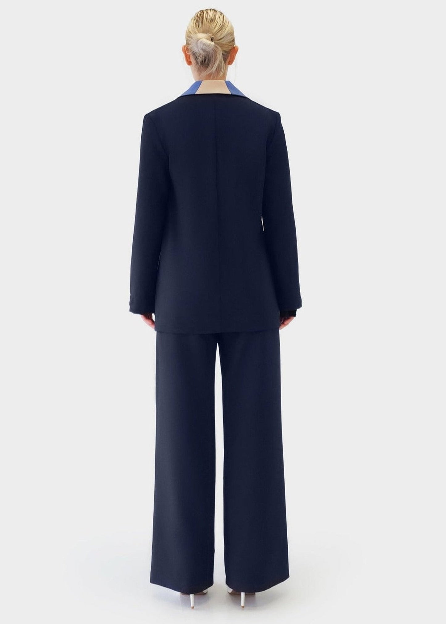 Liz Patch Pockets Straight Fit Trousers