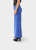 Jane Stretch Flare Side button Trousers