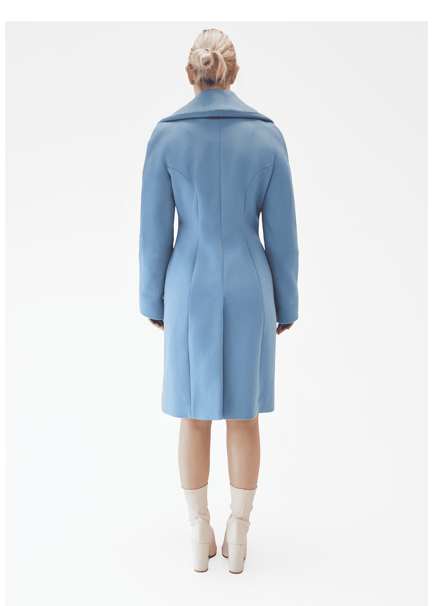 KATE DOUBLE BREASTED WOOL CASHMERE COAT